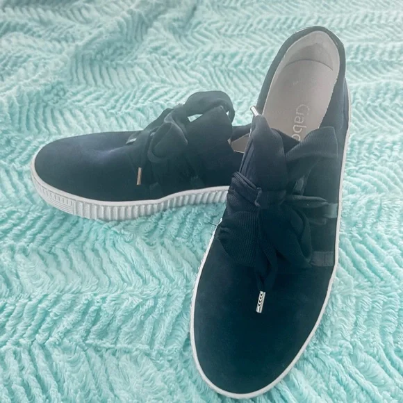 Gabor Women's 83.333.16 Navy Suede US Size 9 1/2 UK 7 - Picture 5 of 16